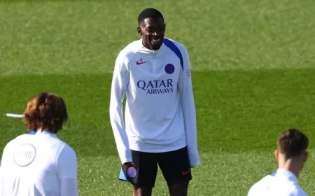 ديمبلي يعزز صفوف باريس سان جيرمان قبل مواجهة حاسمة ضد بايرن ميونخ في دوري أبطال أوروبا