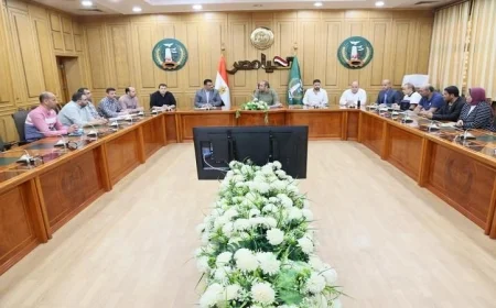 نائب محافظ المنوفية يستعرض استراتيجيات إزالة التعديات على نهر النيل لضمان الحفاظ على البيئة