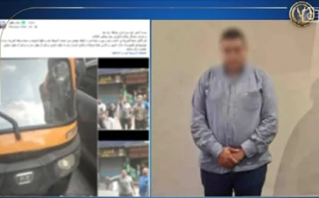 القبض على سائق توك توك اعتدى بالسب على قائد سيارة خاصة