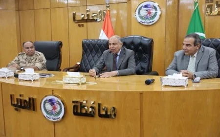 محافظ المنيا يؤكد جاهزية تامة لاستقبال 3.8 مليون ناخب في انتخابات مجلس النواب