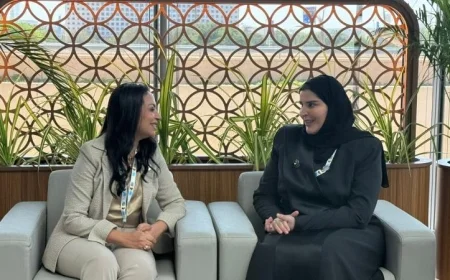 مرسي تستعرض سبل تعزيز التعاون مع وزيرة التعاون الدولي في قطر