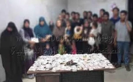 مداهمة أمنية في الجيزة تضبط 11 شخصاً استغلوا 17 حدثاً في التسول واستجداء المارة