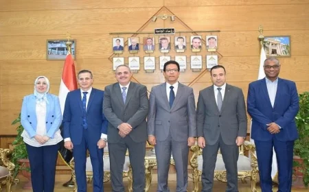 تعاون مثمر بين جامعة بنها ومؤسسة دار التحرير للطبع والنشر لتعزيز البحث والنشر