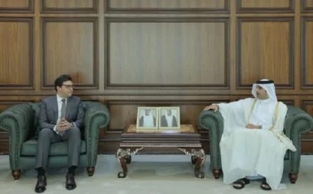 وزير الثقافة يبحث مع نظيره القطري تعزيز التعاون في المشروعات الثقافية المشتركة