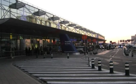 إغلاق مطار بروكسل الدولي بسبب رصد طائرة مسيرة في الأجواء الصادرة