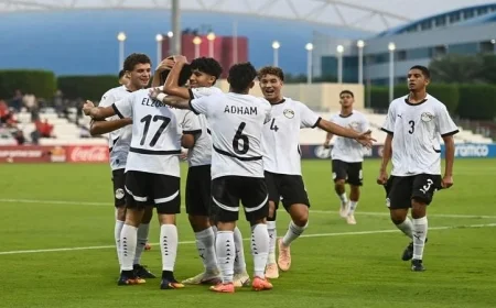 الفراعنة الصغار يحققون انتصاراً مدوياً برباعية على هايتي في بداية كأس العالم تحت 17 عاماً