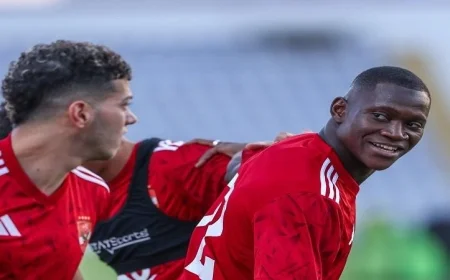 استعدادات الأهلي تتأهب لمواجهة سيراميكا كليوباترا في كأس السوبر المصري للأبطال