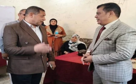 تفقد السكرتير المساعد بالأقصر لجان مدينتي أرمنت والزينية لتعزيز التحضيرات الانتخابية