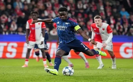 آرسنال يتألق ويحقق الفوز الكامل في دوري أبطال أوروبا