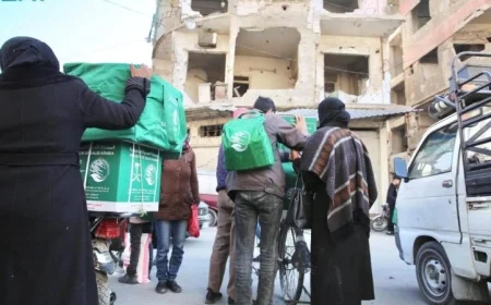 سلمان للإغاثة يعزز جهوده الإنسانية في مواصي رفح جنوب غزة