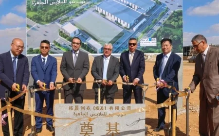 مشروع كوري جنوبي للملابس الجاهزة في القنطرة غرب بتكاليف تصل إلى 4.49 مليون دولار