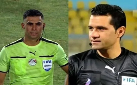 محمود البنا يقود تحكيم مباراة الأهلي وسيراميكا بينما معروف يدير لقاء الزمالك وبيراميدز في السوبر