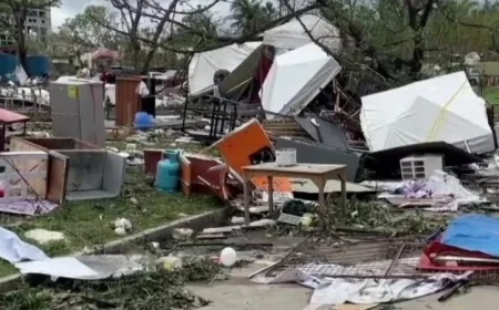 ارتفاع حصيلة الإعصار في الفيليبين إلى أكثر من 90 قتيلا وأضرار جسيمة