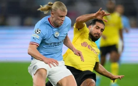 قمم مثيرة في دوري الأبطال مانشستر سيتي يلتقي دورتموند وبرشلونة يتحدى كلوب بروج