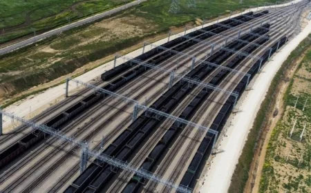 وصول أول قطار روسي إلى أرمينيا بعد انقطاع 30 عاما محملا بالقمح