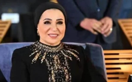 قرينة رئيس الجمهورية تعبر عن فخرها بكل مبدع مصري ساهم في حفل افتتاح المتحف المصري