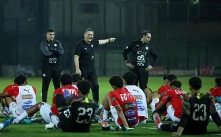 منتخب مصر تحت 2009 يواصل استعداداته القوية لملاقاة الأردن في مباراتين وديتين