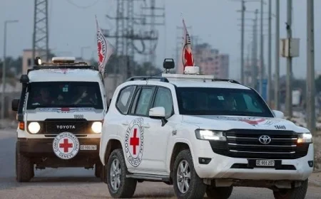 الصليب الأحمر يستعيد رفات إسرائيلي محتجز لدى حماس في غزة