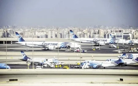 مصر للطيران تكشف أسباب تأخر رحلتها من المدينة المنورة إلى القاهرة