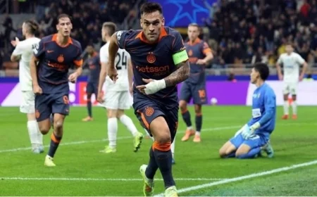 لاوتارو مارتينيز يحقق إنجازا تاريخيا بتسجيل 160 هدفا مع إنتر ميلان