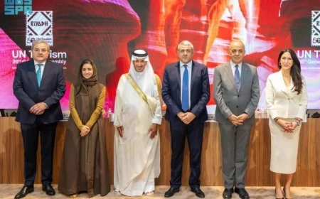 السعودية ترحب بالعالم لاستضافة أكبر جمعية عامة لمنظمة الأمم المتحدة للسياحة على مر العصور