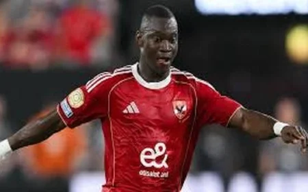 أليو ديانج يحصد جائزة أفضل لاعب في مباراة الأهلي وسيراميكا بكأس السوبر