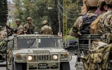 الجيش اللبناني يؤكد أن الاعتداءات في الجنوب تهدف إلى إحداث الفوضى وتهديد استقرار البلاد