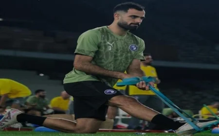 بيراميدز يكشف عن إصابة محمود مرعي بشد في العضلة الخلفية خلال مباراة الزمالك