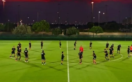 منتخب مصر تحت 17 سنة يكثف استعداداته في المران الأخير قبل مواجهة فنزويلا في كأس العالم للناشئين