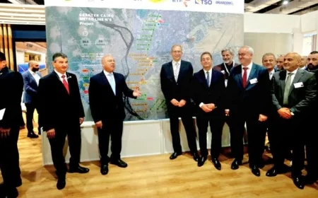 إنتاج وحدات الخط السادس للمترو في برج العرب يعلن وزير النقل