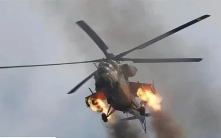 مروحية سياحية تتحطم في جمهورية داغستان الروسية ووفاة 4 أشخاص