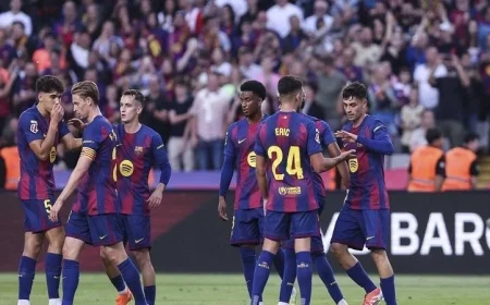برشلونة يطمح لتحقيق انتصار مهم لمنافسة ريال مدريد في صدارة الدوري