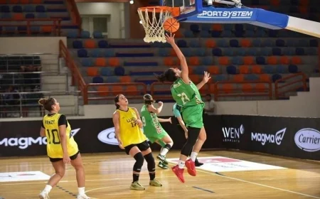 سبورتنج والجزيرة وسموحة يتنافسون أمام الأهلي في نصف نهائي دوري المرتبط لكرة السلة للسيدات