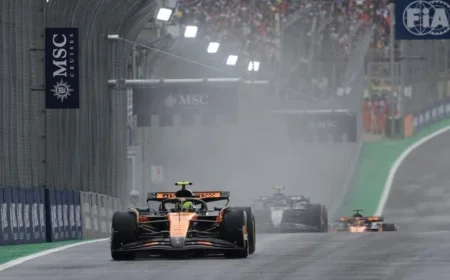 لاندو نوريس يسجل انتصاره المذهل في سباق السبرينت ويعزز مكانته في بطولة الفورمولا 1