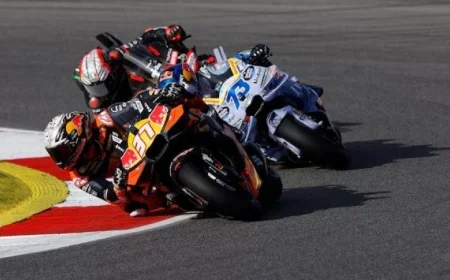 ماركيز يحقق انتصاره المثير على أكوستا في سباق السبرينت البرتغالي للدراجات البخارية