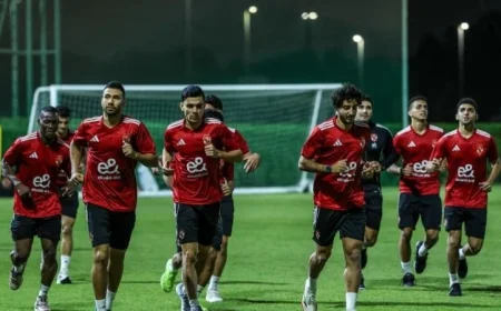 الأهلي يجهز نفسه لمنافسة الزمالك في نهائي السوبر المصري المرتقب