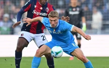 بولونيا تسحق نابولي بهدفين وتحصد ثلاث نقاط حيوية في منافسات الكالتشيو