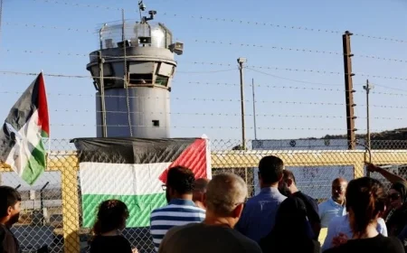 اعتقال 442 مواطنا فلسطينيا في الضفة الغربية على يد الاحتلال الإسرائيلي وفقا لمؤسسات الأسرى