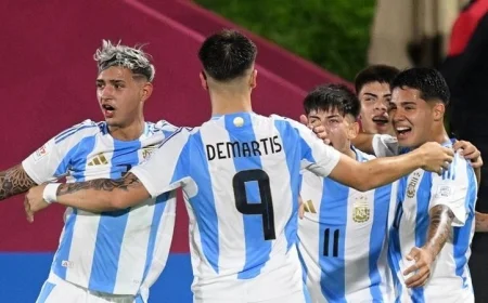 الأرجنتين تحقق انتصارا ساحقا 7-0 على فيجي في كأس العالم تحت 17 سنة