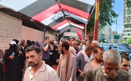 تصاعد الإقبال من الناخبين على مراكز التصويت في دائرتي الطالبية والعمرانية