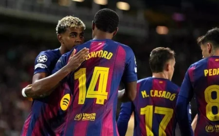 برشلونة يحقق انتصاراً مثيراً 4-2 على سيلتا فيجو في منافسات الدوري الإسباني