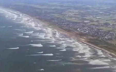 تسونامي خفيف يضرب شمال شرق اليابان بعد زلزال قوي بقوة 6.9 درجة