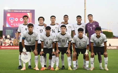 الفراعنة يقتربون من التأهل لدور الـ 32 في كأس العالم تحت 17 سنة