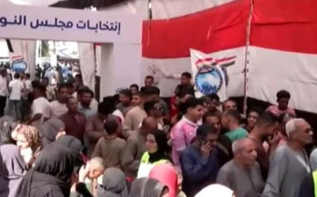 ارتفاع نسبة التصويت في بداية انتخابات مجلس النواب بمحافظة قنا