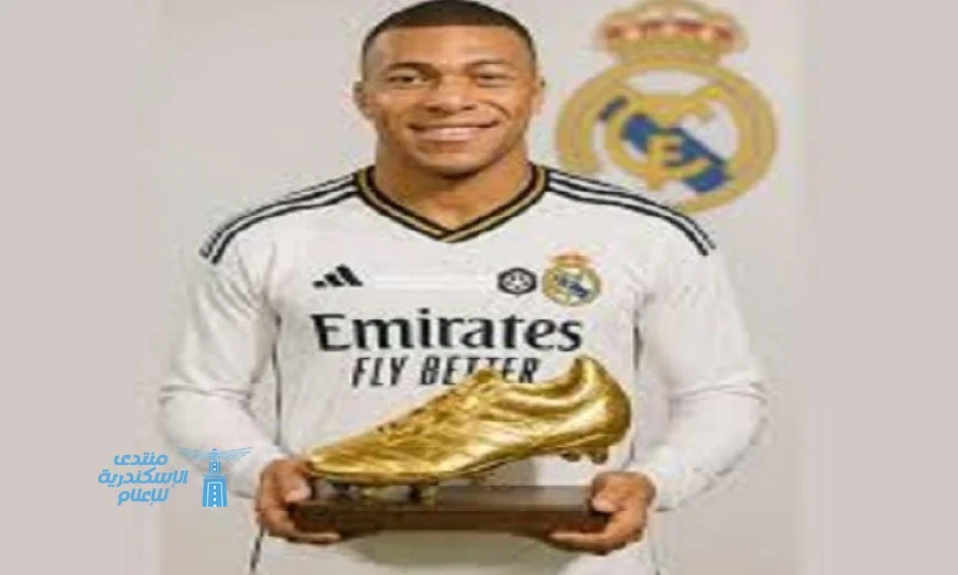 مبابي يحتفل بلحظة تاريخية بعد فوزه بالحذاء الذهبي مع ريال مدريد