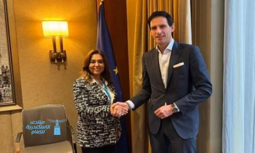 منال عوض تلتقي سفير المناخ الدنماركي لمناقشة قضايا بيئية هامة