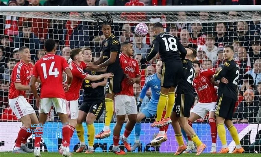 مانشستر يونايتد ونوتينجهام فورست يقدمان مباراة مثيرة تنتهي بالتعادل في البريميرليج