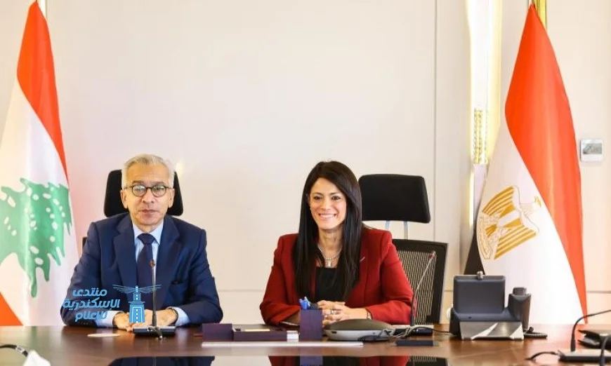 وزيرة التخطيط اللبنانية تناقش مع وزير الاقتصاد تعزيز العلاقات الاقتصادية بين البلدين