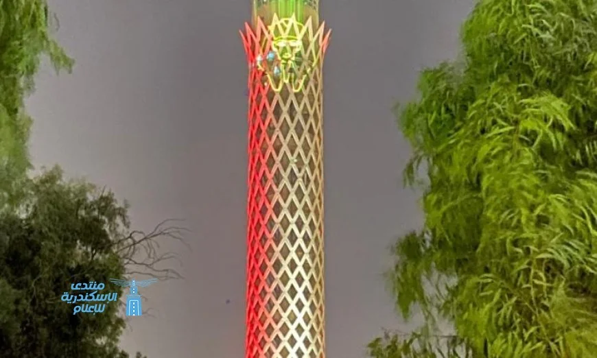 محافظ القاهرة يعلن إضاءة البرج لليوم الثاني احتفالا بافتتاح المتحف الكبير