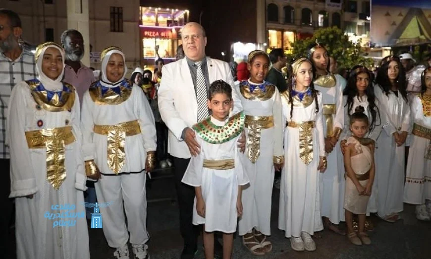 أهالي أسوان يحتفلون بإطلاق المتحف المصري الكبير بفعاليات مميزة